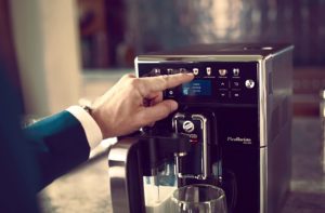 Fonctionnement de la machine à café entièrement automatique 