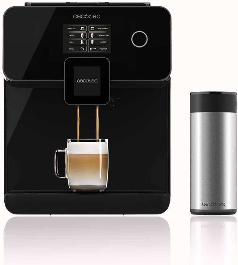 Cecotec Machine à café Express Power Espresso 20 Barista Pro. 2  Thermoblocks, 20Bars, Manomètre, Mode Auto pour 1 et 2 Café(s), Buse vapeur  Orientable, Conduit pour Infusions, 2900W. (Tradizionale) : :  Cuisine et Maison