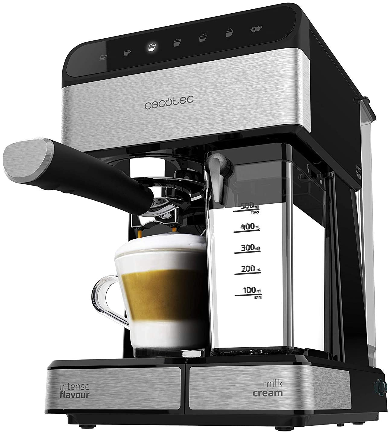 Cecotec Cumbia Power Instant-ccino 20 Chic Serie Nera Cafetera Express