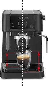 Delonghi EC235.BK Stilosa : machine à café facile à utiliser