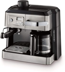 DeLonghi BC0330T ; machine à café combiné et à expresso