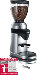 Graef CM 800 : machine à moudre le café