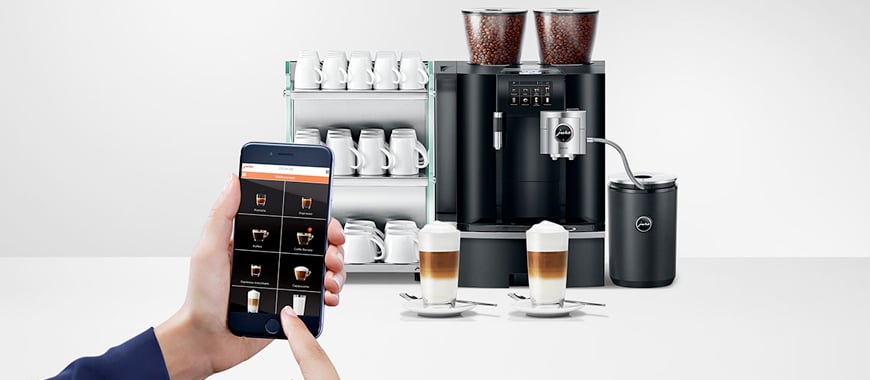 Différents types de machine à café connectée