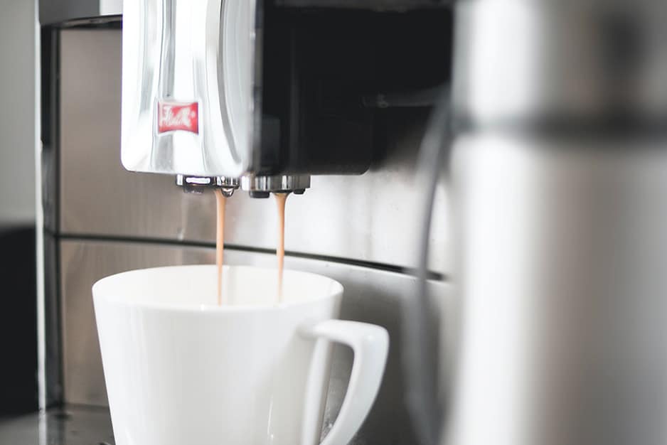 Machine à café entreprise super automatique